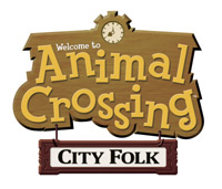 'Animal Crossing: City Folk' game logo